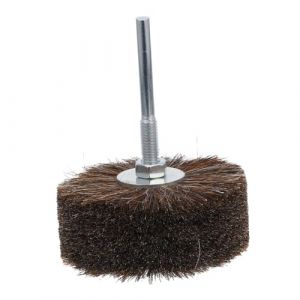 Garneck Brosse Polissage Rotative Crin de Cheval pour Perceuse Accessoire Abrasif Adaptable pour Sculpture Bois Jade et Bijoux Nettoyage et Finition Pr&eacute;cise (MinghuiD, neuf)