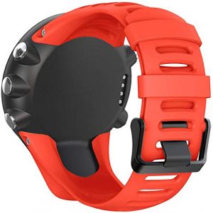 Tyogeephy Accessoire de bracelet de rechange en silicone avec vis compatible pour Suunto Ambit 1/2/2S/2R/3 Sport/3 Run/3 Peak Smartwatch (Axcellent, neuf)