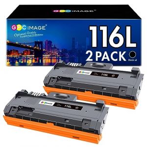 GPC Image Cartouche de Toner Compatible pour Samsung MLT-D116L pour Xpress SL M2885FW M2825ND M2675FN M2625D M2875FD M2835DW M2875FW M2825DW M2825DW M2825 M2885 M2875 (Noir, Lot de 2) (CHARALAMBOUSFELLOUMAM, neuf)