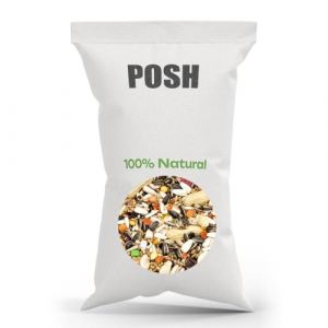 10 kg de nourriture pour perroquets de grande taille sans additifs, granul&eacute;s de vitamines, tournesol, noix, chanvre, citrouille, m&eacute;lange naturel (Posh Sp. z o.o., neuf)