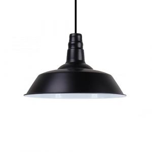 JMEDIC Store Suspension Commerciale en M&eacute;tal, Luminaire De Plafond Recouvert De Pot Noir De Style R&eacute;tro, Lustre R&eacute;glable en Hauteur &Agrave; Vis E26, Lampes Suspendues De Style Industriel Am&eacute;ricain (YYANMEII, neuf)
