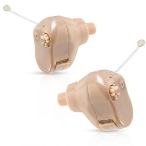 MEDca Amplificateur Auditif Oreille ITC (Paire) "Extra Small" Deuxième Génération (RockDealer, neuf)
