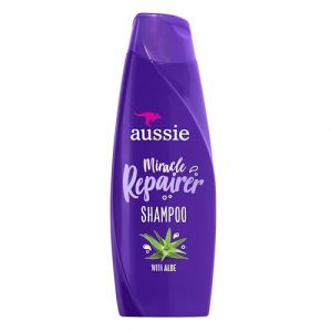 Aussie Miracle Repairer Shampooing à l'aloe vera pour tous types de cheveux (Gertnere M suppliers, neuf)