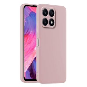 HULLIN Coque de T&eacute;l&eacute;phone en Silicone Color&eacute;e, Adapt&eacute;e &agrave; Honor X8a (6.7") - Poudre de Sable (HULLIN, neuf)