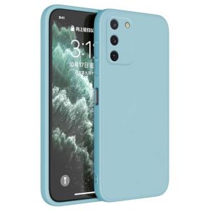 Topme Coque pour Samsung Galaxy S10 Lite/Galaxy A91 (6.7" inches) Etui Housse, Protecteur de Peau en Silicone TPU - Bleu Clair (topme, neuf)