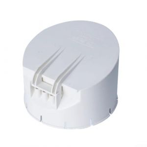 Clapet anti-retour en PVC anti-odeur pour tuyau de drainage 50-160 mm anti-insectes pour canalisations de sol de jardin (160 mm) (frontowner, neuf)