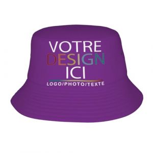 MOSGDBV Chapeau Personnalisable Bob Personnalis&eacute; de Randonn&eacute;e et Voyage &ndash; Cr&eacute;ez Un Bob Unique avec Votre Logo Chapeau Homme Soleil&ndash; Cadeau Original pour Plein Air (l&uuml;simaoyi, neuf)