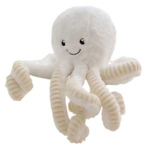 Gustaw Grand Ours en Peluche XXL - Pieuvre G&eacute;ante, Nounours, Teddy Bear Ourson - Id&eacute;al comme Cadeau (Blanc, 60cm) (DearBear, neuf)