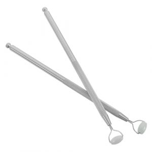 Mipcase 2pi&egrave;ces Jade pour Yeux Massage Facial Pierre Outil de Soin Peau pour Remodelage du Nez et Lifting du Visage B&acirc;tonnet de Beaut&eacute; Portable (andy wang, neuf)