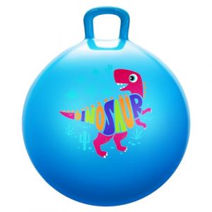 U&C Planet Ballon Sauteur 45 cm Ballon Sauteur Enfant 3-8 Ans Plastique PVC épais et résistant Jouet d'intérieur et extérieur (U&C Planet, neuf)