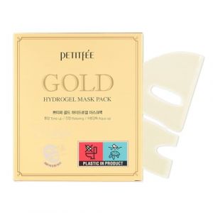 Petitfee Gold Hydrogel Mask Pack 5 Sheets (Medpak EU, neuf)