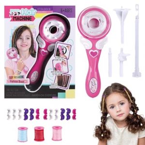 Machine à tordre les cheveux pour, machine à tresser les cheveux, Kit d'outils de tressage automatique des cheveux, Jouet de Salon de beauté multifonctionnel facile, tresse de cheveux pour adolescent (qinmyiz, neuf)