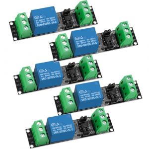 Module optocoupleur de relais 3 V 1 canal, d&eacute;clencheur de haut niveau d'isolation pour relais Arduino 3 V pour carte de d&eacute;veloppement IOT ESP (Zhanjiangshihaochengshangmaoyouxiangongsi, neuf)