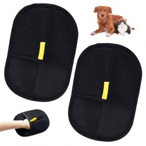 SFSSHUI Gant Poil Chat,2 Gant Poils Animaux,Réutilisable Gant Anti Poils Animaux,Gant Epilateur pour Animaux,au peignage et à l'épilation des Animaux. (S-SFSSHUI, neuf)