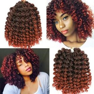 WBLSPA Lot de 3 Paquets de Cheveux bouclés au Crochet 20,3 cm T Violet 27 30 350 Bug ombré Blond synthétique Jumpy Cheveux bouclés 60 Racines-T 30 Couleurs 20,3 cm - 3 Paquets (60 Racines) (guangzhouliyeshangmaoyouxiangongsi 85244, neuf)