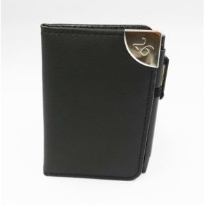 Sixstore 2025 Week to View Mini agenda de poche A7 au toucher cuir souple 11 x 7 cm avec stylo (noir) (sixstore fr, neuf)