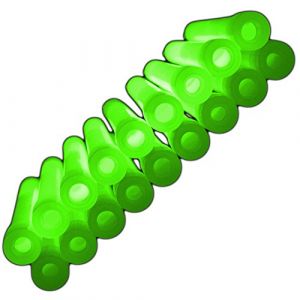 Glowhouse Lightstick Lot de 10 b&acirc;tons fluorescents &ndash; 15,2 cm, b&acirc;tons de lumi&egrave;re ultra lumineux avec dur&eacute;e de 12 heures (vert) (The Glowhouse, neuf)