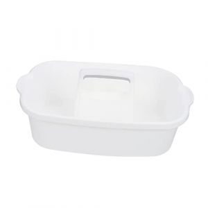 Healeved Boîte de Rangement Multifonctionnelle en Plastique pour Articles Divers avec Poignée 10 Litres Support d'Organisation Cuisine pour Salle de Bain Cuisine Conception Ergonomique (Accompany JY, neuf)
