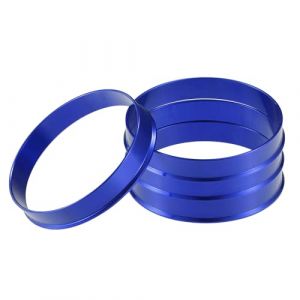 A ABSOPRO Bagues De Centrage De Moyeu De Voiture Od 67,1 mm Vers Id 66,1 mm Bagues De Centrage De Moyeu En Alliage D'Aluminium Bleu (Lot De 4) (Pasopro, neuf)