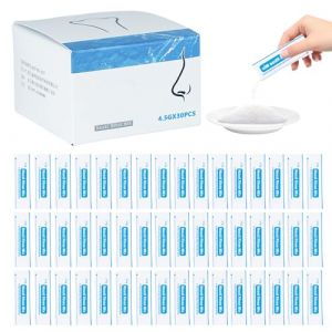 200 Petits Sacs Sachets Sel Nasal, 2.7g Sachets De Douche Nasale, Sachets De Sels De Rinçage Des Sinus Pour Rinçage Nasal Pour Douche Nasale, Kit Sinus Rinse, Irrigation Nasale (TRUST AND BU, neuf)