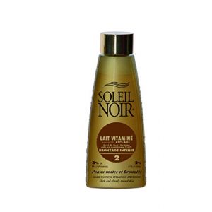 Soleil Noir Lait Vitaminé Bronzage Intense SPF 2 150 ml (Parasanteonline, neuf)