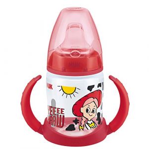 NUK Gobelet d'apprentissage Disney First Choice - 6-18 mois - Bec en silicone anti-fuite - Anti-colique - Sans BPA - 150 ml - Jessie (Toy Story) (weschoen, neuf)