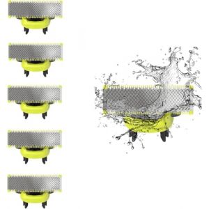 One Blade Lot de 5 lames de rechange compatibles avec Philips OneBlade - Lames de rasoir imperméables pour le rasage du visage et du corps - Compatible Avec Philips Oneblade (SeGroup, neuf)