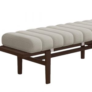 G&eacute;n&eacute;rique Coussin pour Banc D'Int&eacute;Rieur Antid&eacute;Rapant Coussin De Si&egrave;Ge avec Housse Amovible, Coussins De Si&egrave;Ge De Fen&ecirc;Tre pour Les Baies Vitr&eacute;Es, Fauteuils,Terrasses,Milk Tea,40x70cm (zhixunkejiyouxiangongsi, neuf)