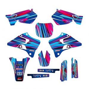 ENARUI Kit D&eacute;co Autocollant Stickers Compatible avec Yamaha 125 250 YZ YZ125 YZ250 1996 1997 1998 1999 2000 2001 (ENARUI-1, neuf)