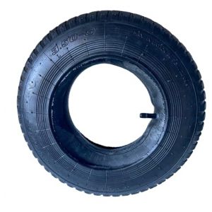 pokm toolsmarket - Pneu de brouette 3,50-8, gaine avec chambre &agrave; air, pression maximale 2,4 bar / 35 psi, pneu &agrave; double couture, pneu de rechange (toolsmarket, neuf)