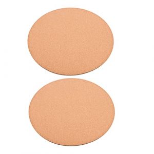 ifundom 2 Pi&egrave;ces Tapis de Pot de Fleur cl&eacute; &agrave; l'int&eacute;rieur avec Usine pour Plante de Pot &agrave; Pot Plante Dessous de Verre Soucoupe &agrave; Fleurs Tapis de Jardinage Li&egrave;ge (Ahern Li, neuf)