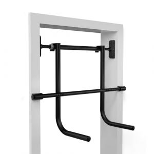 PULLUP & DIP Barre de traction Cadre de porte sans percer y compris station de dips - Barre de traction de porte avec barre de dips - Extension de barres de dips pour la maison (FT Fitness Technology, neuf)