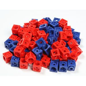 Unbekannt Dick-System 170100 Lot de 100 cubes à emboîter Rouge/bleu (Schulbuchhandlung Sieboldt, neuf)