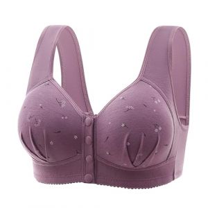 Soutien Gorge Ouvert Devant sans Armature Brassière Sport Ouverture Devant Soft BH Soutien-Gorge Femme Soutien Gorge Pas Cher Brassières Fitness Yoga Sleep Lingerie (sampleus, neuf)