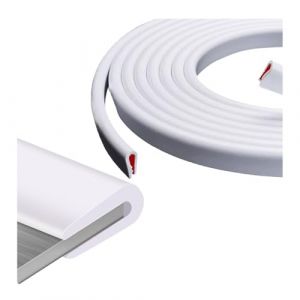 Joint Porte Voiture Joint Caoutchouc Adhesif Joint Bord De Tole Protection Bord De Tole Protection Porte De Voiture,Protege Portiere Voiture Flexible pour Bord Tranchant en T&ocirc;Le,3.5m*3.2mm (WZerh, neuf)