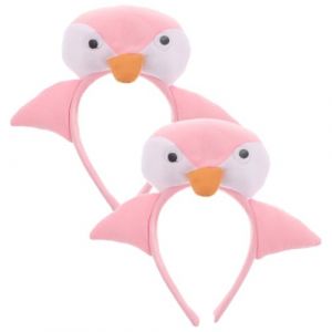 SAFIGLE 2pièces Bandeaux Animaux Pinguins Pour Garçon Fille Accessoires De Cheveux Ludiques Idéaux Pour Fêtes Et Performances Confortables Et Légers Pour Événements Festifs (Grand Di, neuf)
