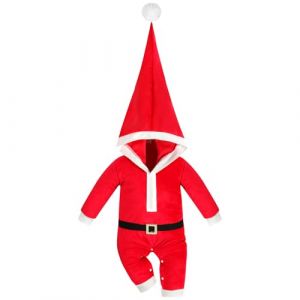 Hifot Body Bébé Garçon Fille Noël Bebe Grenouillères,Pyjama Noël Bebe Jumpsuit Deguisement Enfants (Bpeow eu, neuf)