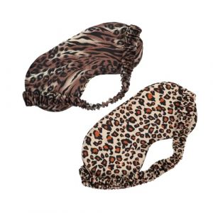 COLLBATH 2pi&egrave;ces Masque De Sommeil Pour Yeux Souple Imitation Soie Pare-soleil Opaque Pour Dormir Bandeau De Des Yeux (Murdoffi, neuf)