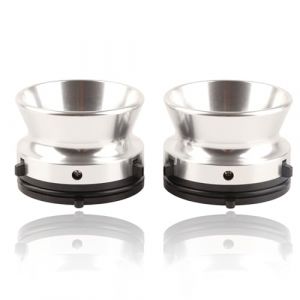 Nab Reel Hub Adaptateurs pour Enregistreurs à Bande 10 Reel to Reel, Nab Hub Adaptateurs Reel to Reel Tape Nab Hub Adaptateur pour Studer pour ReVox pour Akai pour Teac (Argent) (Dpofirs, neuf)