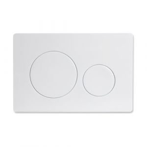 EIHI 1 Pièce Applicable à Plaque Geberit Réservoir d'eau,Plaque de Déclenchement Geberit,Compatible Plaque de Commande wc Suspendu,Panneau de Réservoir d'eau Caché,Accessoires de Salle de Bain(Blanc) (EIHI, neuf)