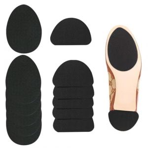 VYNZOR 12 PCS Semelle Antid&eacute;rapante pour Chaussures, Patin Anti-Glisse Auto-Adh&eacute;sif, Facile &agrave; Coller, Id&eacute;al pour Talons et Chaussures de Tous Les Jours, R&eacute;duction du Bruit, Protection Efficace (Shophaomall Store, neuf)