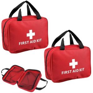 Trousse De Secours Vide,Trousse Vide De Premiers Soins,Trousse Secours Portable Kit,Trousse Portable De Premier Secours Vide Sac,Kits De Premiers Secours Portables,Sac De Stockage De Médecine Portable (charey, neuf)