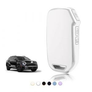 TOOMUME Coque Cl&eacute; TPU, Etui Cl&eacute; &Eacute;tui Cl&eacute; Adapt&eacute; pour Kia Sportage Ceed XCeed Proceed Sorento Tonic NIRO Rio Stinger Seltos Soul K3 K5 K8, Couvre Clef Cache Cle Voiture Tel&eacute;commande - Smart Key (TOOMUME, neuf)