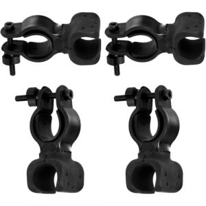 Support de Canne de Marche, 2 Pièces Support de Canne pour Fauteuil Roulant, Porte Canne pour Déambulateur, Support de Béquille Polyvalent, pour Béquilles, Déambulateur, Fauteuil Roulant, Vélo (DINODANUBE TRADING, neuf)