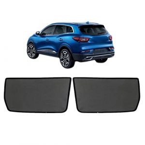 GCcv Pare Soleil Voiture B&eacute;b&eacute; Enfant Protection UV pour Fen&ecirc;tres Pare-Soleil de Fen&ecirc;tre Lat&eacute;rale pour Kadjar 2015-2022 Magn&eacute;tique Rideau Housses Accessoires Auto,Rear-window-2PCS (zhangqiufangshangdian, neuf)