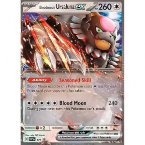Cartes Pok&eacute;mon Promos G&eacute;antes, Carte GX, VMAX, EX, Vstar ou V, Carte Jumbo taille XXL, Carte Promo Bo&icirc;te Pok&eacute;mon, Carte Officielle en Anglais (Ursaluna EX) (Friki Monkey, neuf)