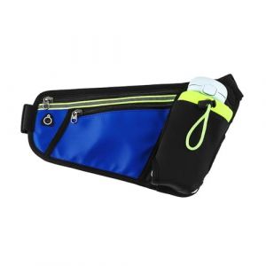 Guyode Ceinture Running, Porte Telephone Course a Pied, Ceinture Hydratation Running, Réglable Convient pour Gym, Voyage, Escalade, Randonnée, Marathon, Vélo (Bouteilles Non incluses) Bleu (Wholeston OÜ, neuf)