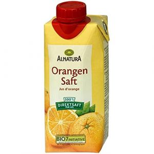 ALANATURA Jus d'Orange Bio 330ml, une boisson naturelle et saine pour un boost vitaminé au quotidien- Lot De 4 (ViveVers, neuf)