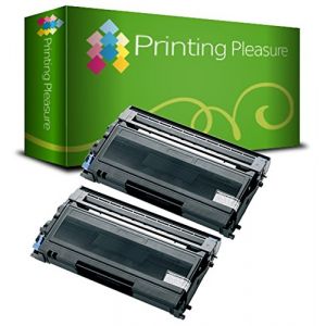2 Toner Compatible pour Brother DCP-7010, 7010L, 7020, 7025, FAX-2820, 2920, HL-2030, 2032, 2040, 2050, 2070, 2070N, MFC-7220, 7225N, 7420, 7820, 7820N | TN2000 Noir [Black] (Printing Saver, neuf)