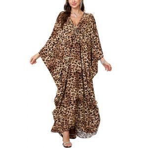 L-Peach Femme Et&eacute; Kimono de Plage Beachwear Par&eacute;o Maillots de Bain Cover Ups (Little-Peach, neuf)